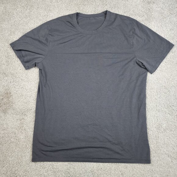 Lululemon Athletic T-Shirt size XL No size Tag Sleeve Athletic Training Tee grey - Picture 5 of 8